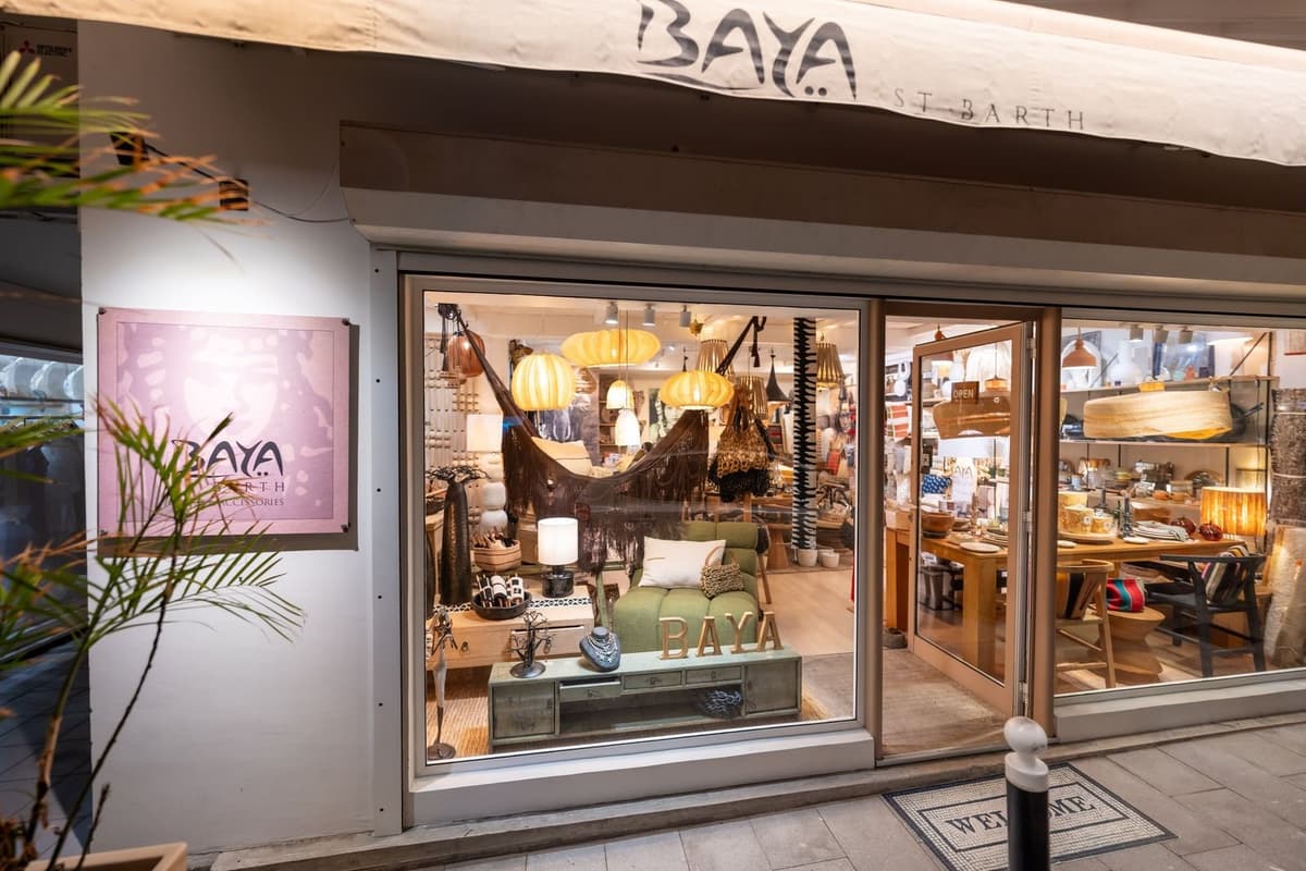 Devanture de la boutique Baya