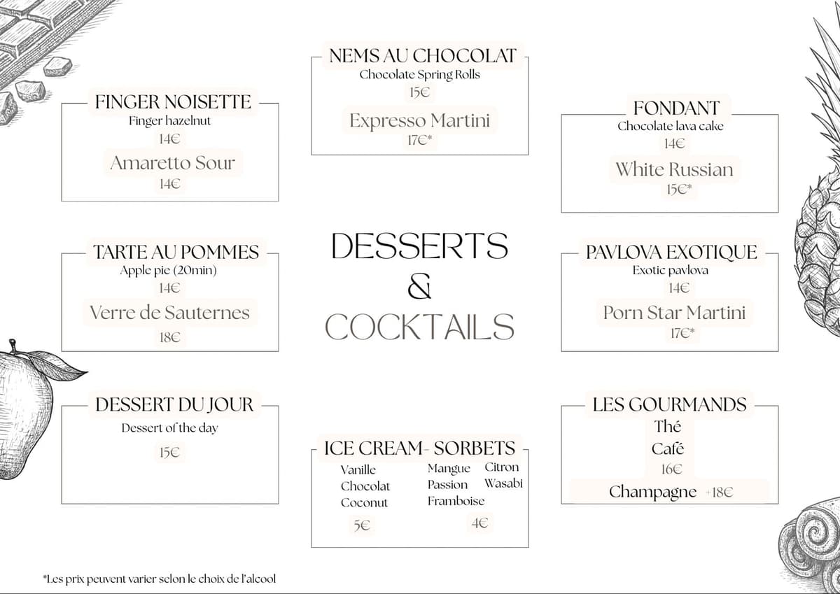 Menu — Eddy's Ghetto